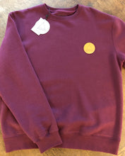 Load image into Gallery viewer, Crew Neck Club Patch - Burgundy  SA150
