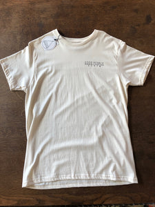 T-Shirt Line Logo - Beige  SA100