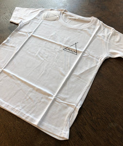 T-Shirt Tent Words Kids - White  SC012