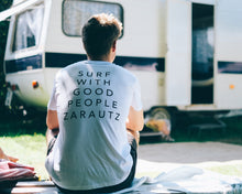 Load image into Gallery viewer, T-Shirt Tent Words - White  SC010
